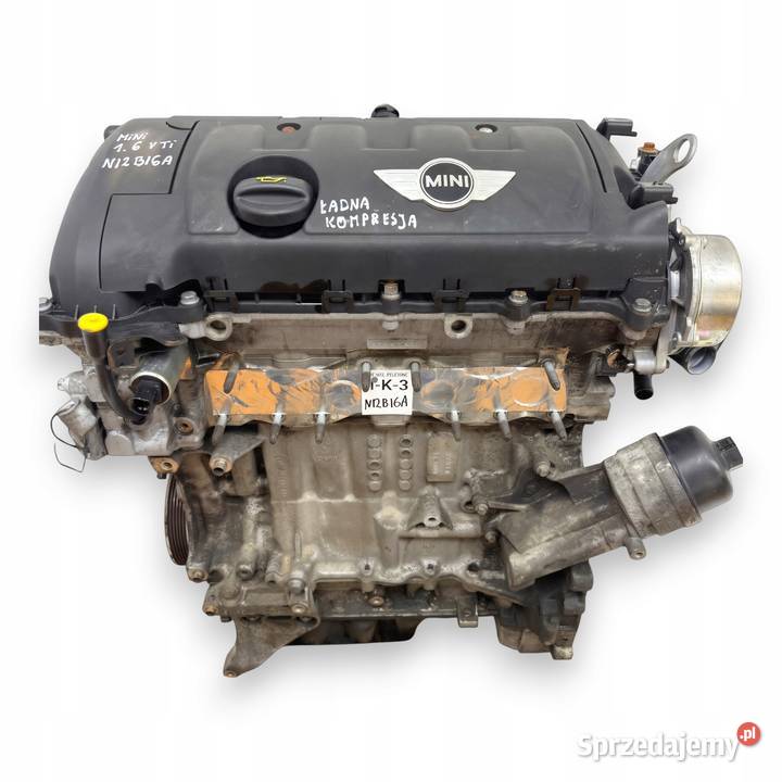 SILNIK N12B16A Mini Cooper R55 R56 R57 16 16V Chełm sprzedam
