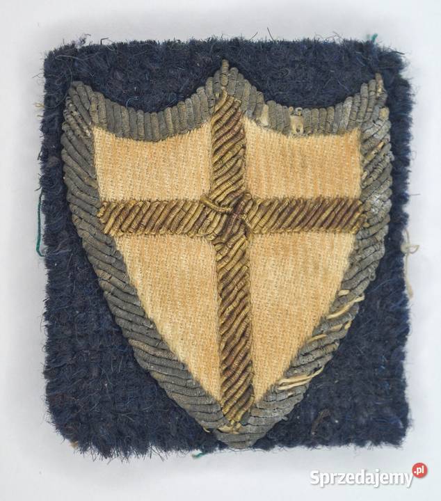 Naszywka 8 Armii noszona w 2 Korpusie Polskim Włocławek