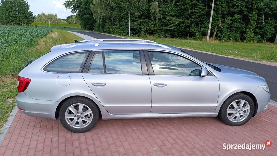 Skoda Superb 2 20 TDI cr sreberko klima alumy Kombi Superb Łuków