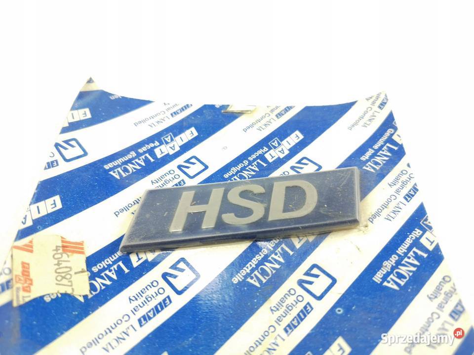 EMBLEMAT NAKLEJKA HSD FIAT TEMPRA 9396 ORYGINAŁ