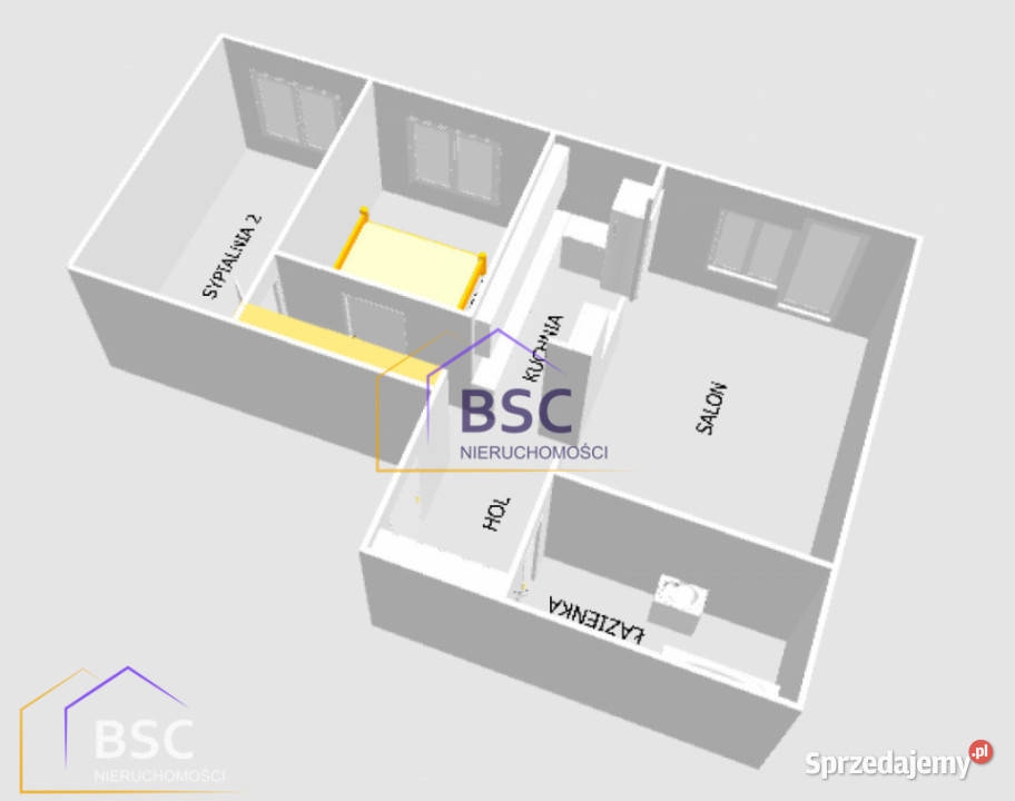 Ogłoszenie mieszkanie Pionki Kozienicka 5713m2 3 Liczba pokoi 3 sprzedam