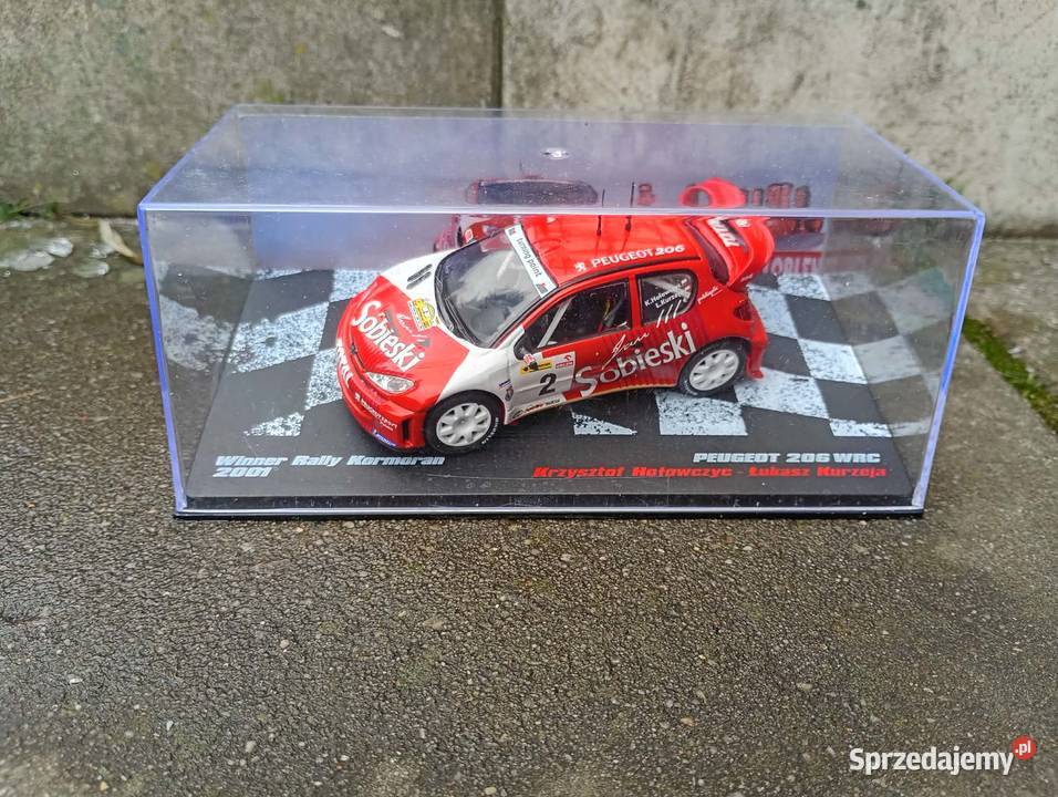 PEUGEOT 206 WRC Rally cars deagostini 143 Modelarstwo Warszawa