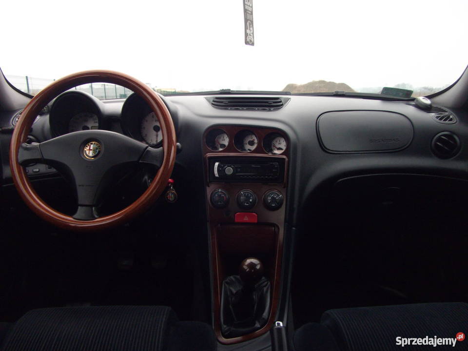 Alfa Romeo 156 24 JTD parktronic climatronic elektryczne szyby Samochody osobowe Błonie