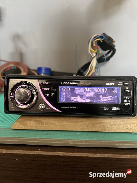 Radio panasonic cqc7303n animacje