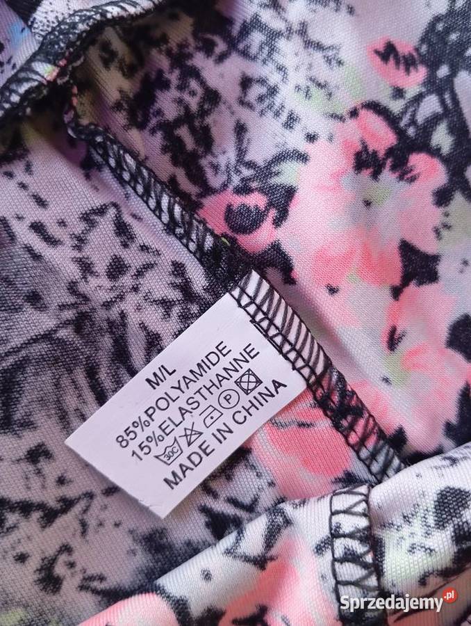 Legginsy damskie z lampasami rozmiar ML Łódź