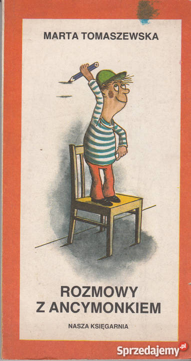 01127 ROZMOWY Z ANCYMONKIEM MARTA TOMASZEWSKA Książki dla dzieci Czyrna