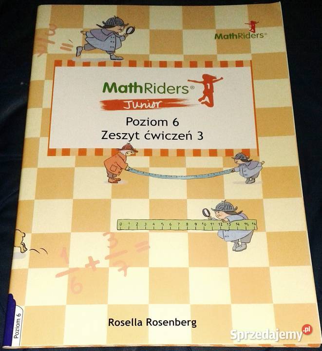 MathRiders Junior Poziom 6 Zeszyt ćwiczeń 3 Chełm