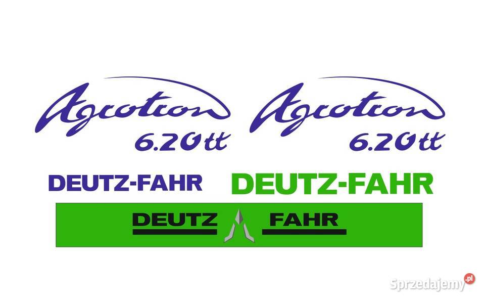 Naklejki deutz agrotron 620tt i inne modele kujawsko-pomorskie Bydgoszcz