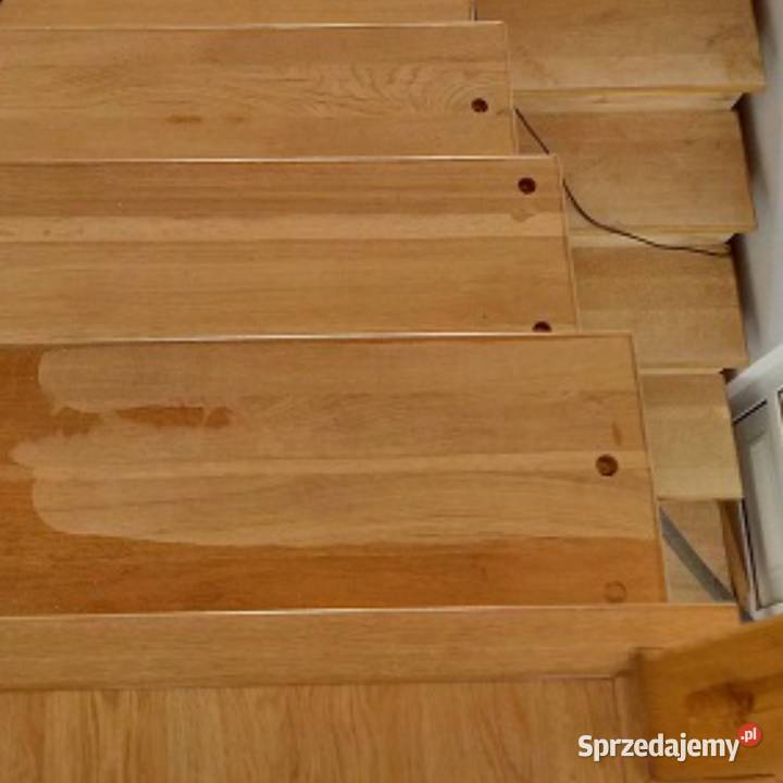 Renowacje schodów drewnianych cyklinowanie usługi budowlane
