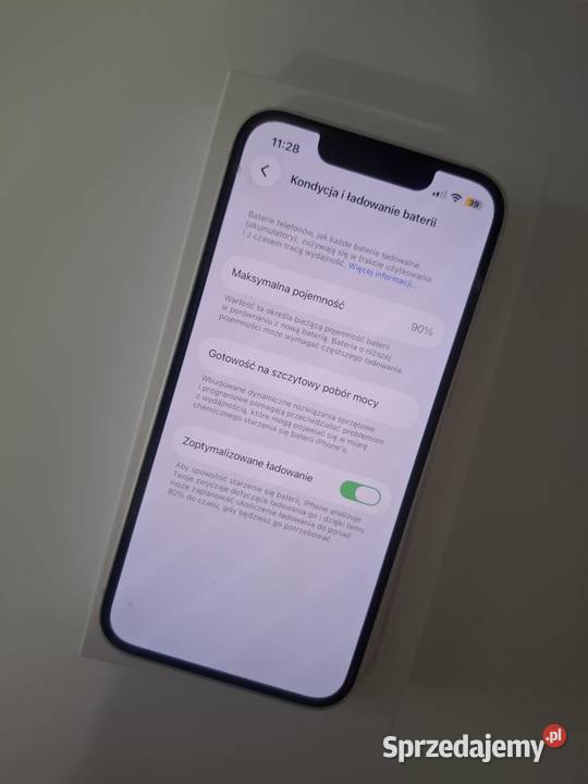 NOWY IPhone 13 Mini 128 GB Biały wielkopolskie Wronki