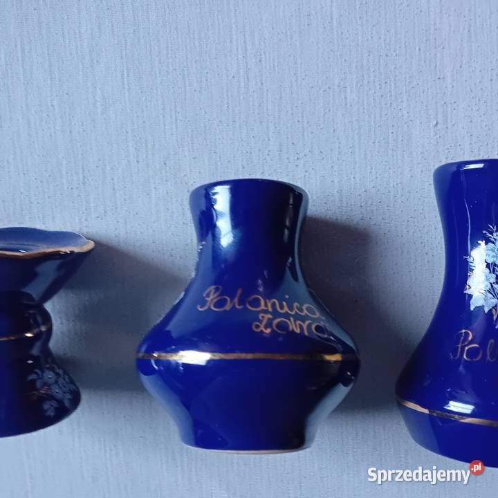 Ceramiczne bibeloty uzdrowiskowe Polanica Zdrój Koźminek