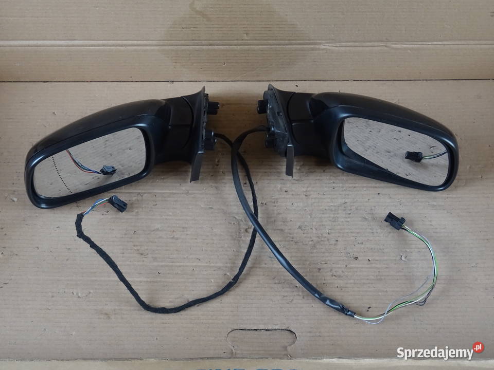 Peugeot 307 lusterko zewnętrzne wsteczne prawe łódzkie Wieluń