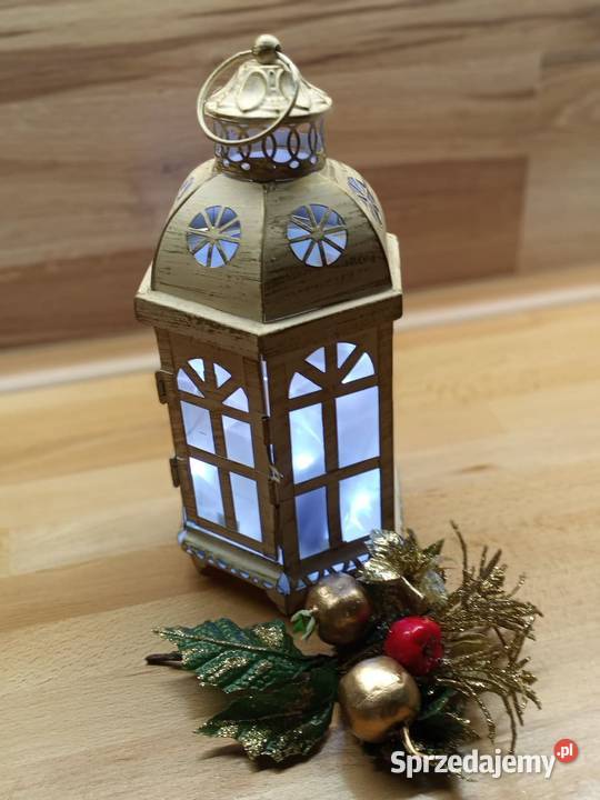 Metalowy lampion 27 Dekoracje i ozdoby Kalety