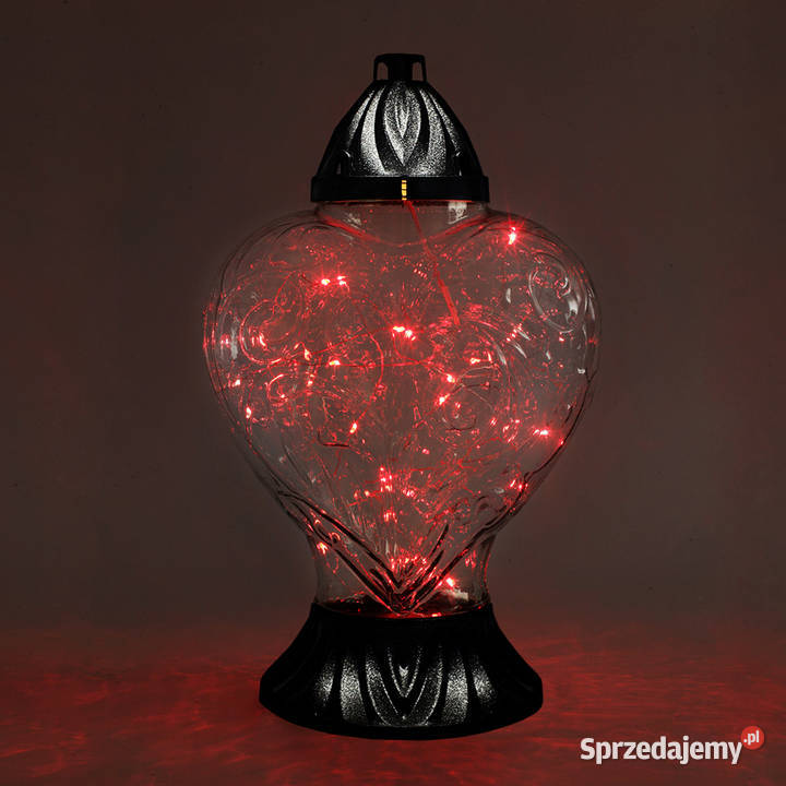 Znicz serce czerwone Z467 Świdnica