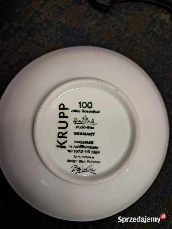 Miseczka kolekcjonerska Rosenthal lubuskie Skwierzyna