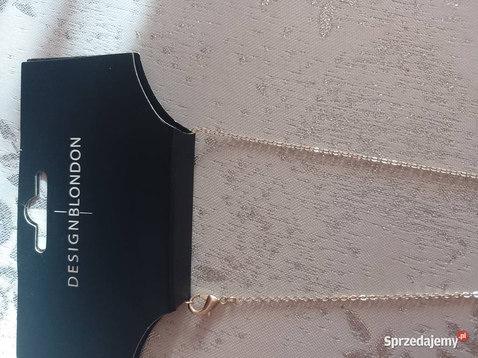 ASOS Długi naszyjnik z zawieszką łańcuszek z Kraków