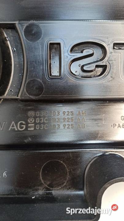 POKRYWA OSŁONA SILNIKA VW 03C103925AM 14 TSI sprzedam