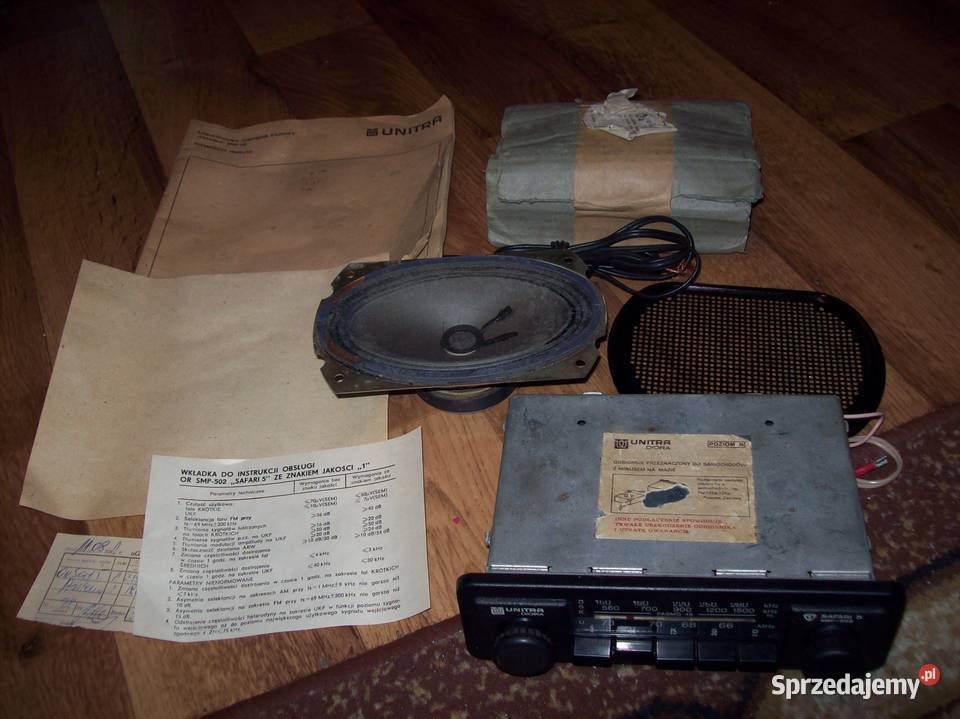 RADIO SAFARI 5UNITRAFIAT 126P125P POLONEZ ŻUKPRL Pozostałe Części Katowice