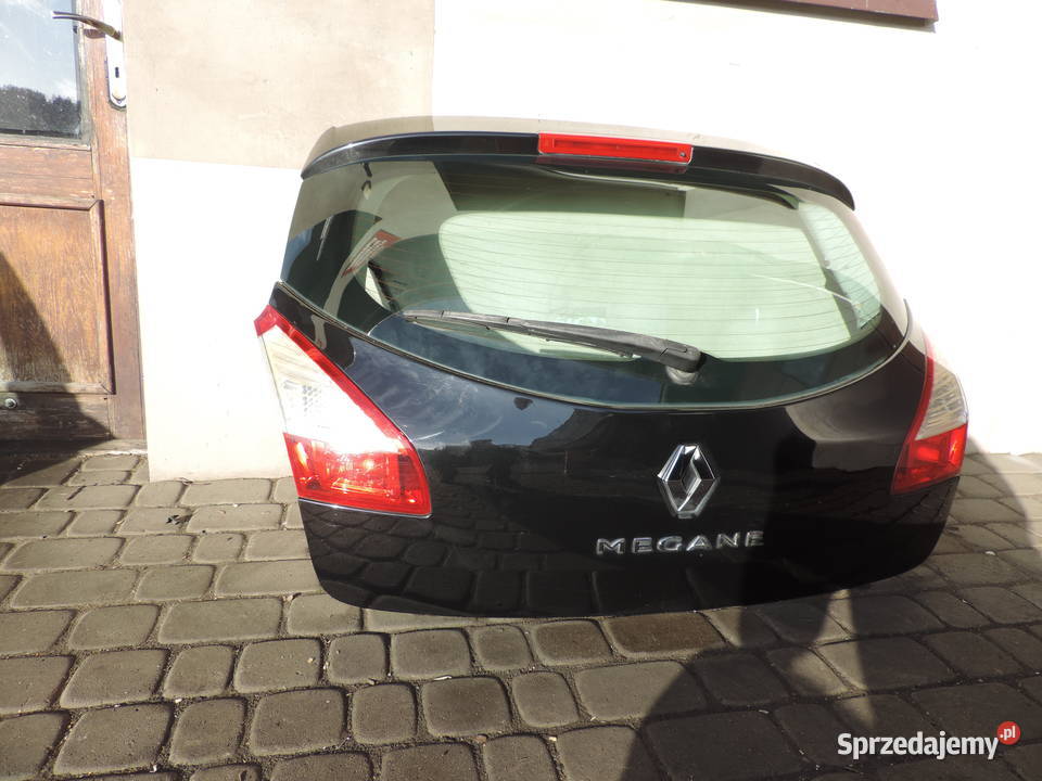 RENAULT MEGANE 3 III HB KLAPA TYLNA BAGAŻNIKA Rok produkcji 2010 Nowy Sącz