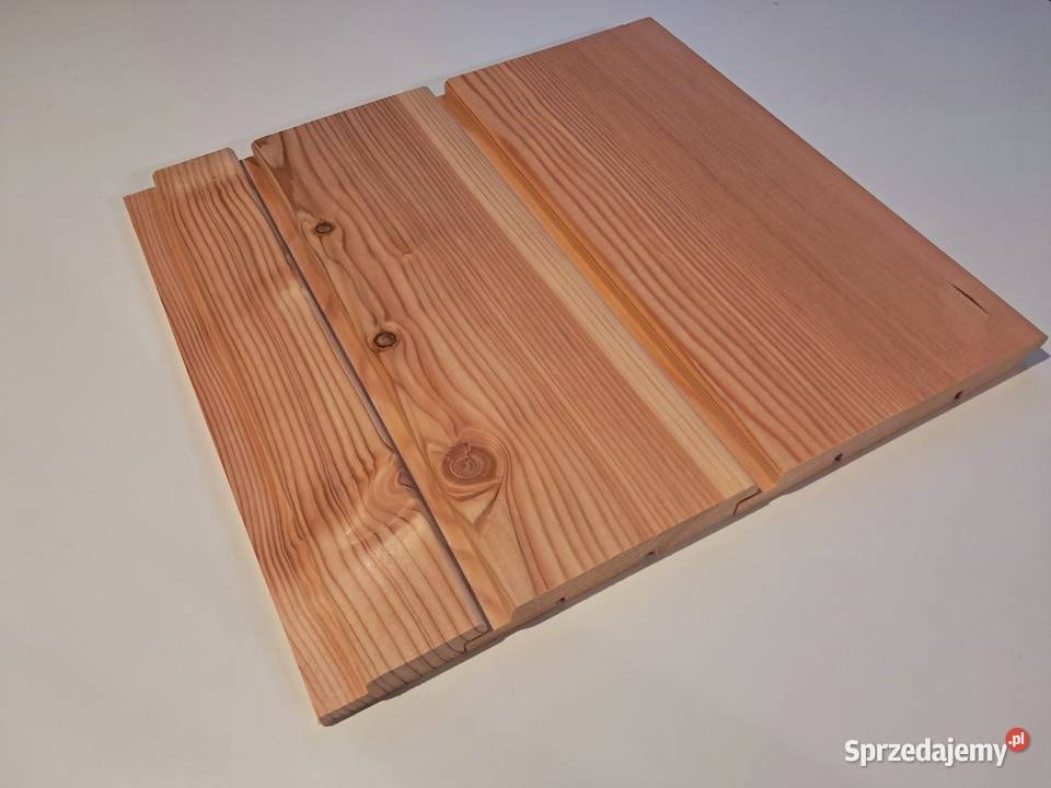 Deska elewacyjna Modrzewiowa 3D na zakladke Wykończenie Biskupice