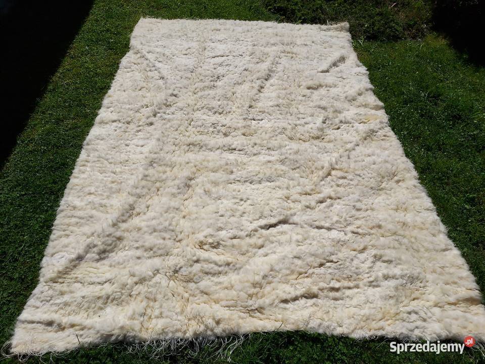 Dywan Narzuta XXXL Skróa Owcza Naturalna Dywan Dywany