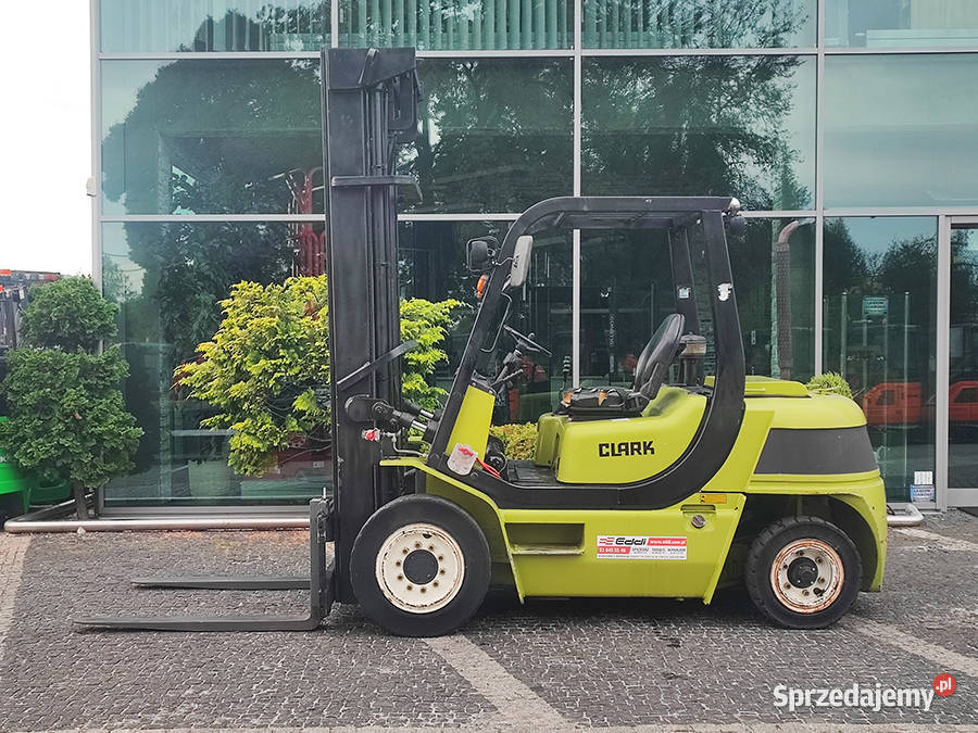 Wózek widłowy Clark CMP40D duplex 45 m diesel Kęty
