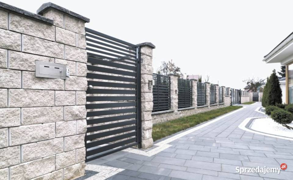 Przęsła ogrodzeniowe Ogrodzenia panelowe ocynk
