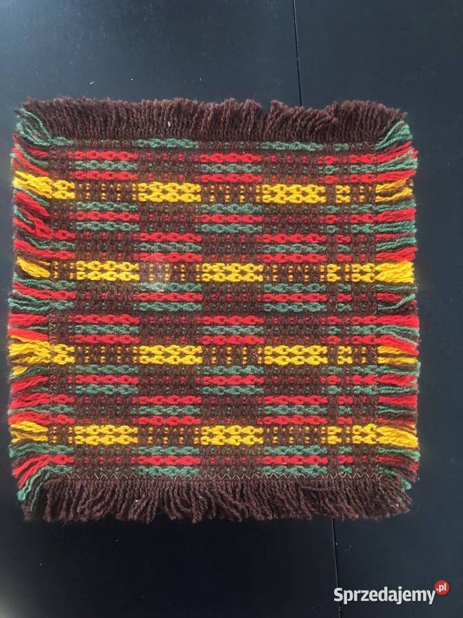 6 kilimowe serwety Cepelia PRL lata 70 XX w Kraków sprzedam