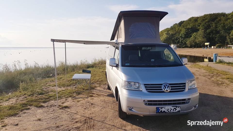 VW T5 California BeachCaravelle Zarejestrowany w Polsce Gdańsk
