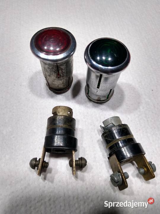 Junak m10 kontrolki komplet oryginał prl Podświetlenie tablicy