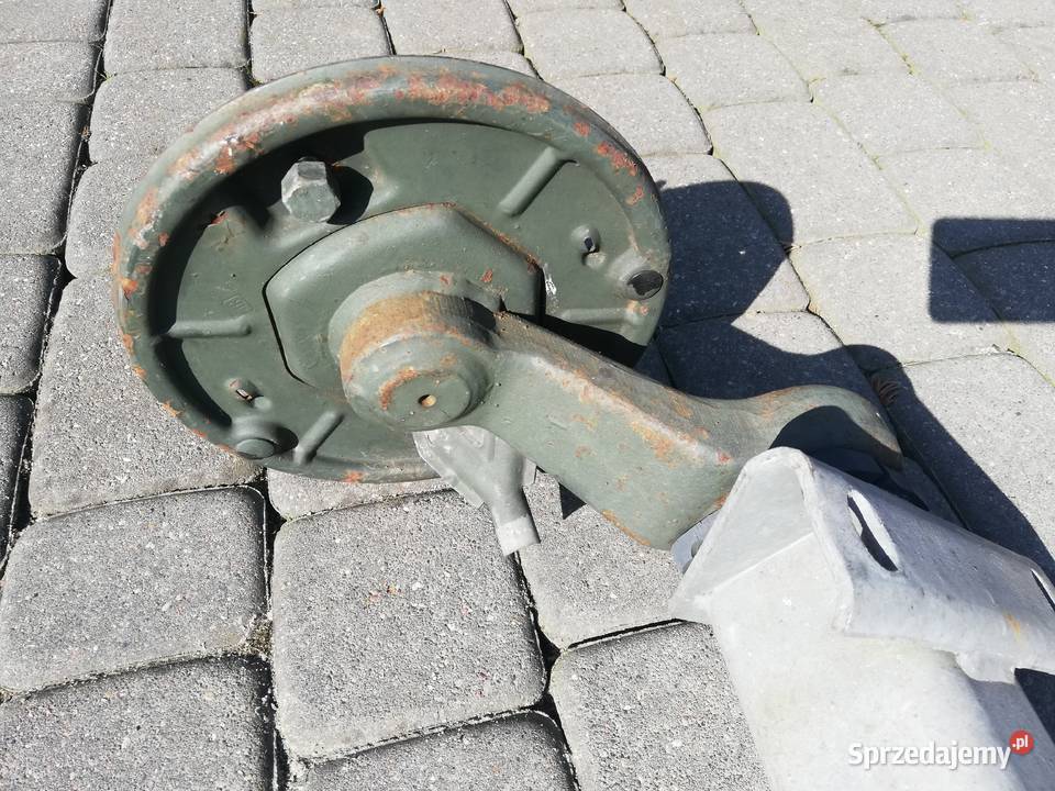 Oś skrętna Alko Knott przyczepa 1500 v 130 mazowieckie Sieciechów