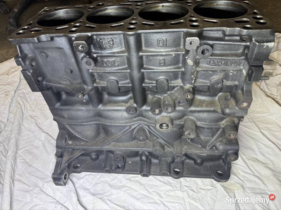 Blok z wałem VW AUDI 20 tdi lubuskie Świebodzin