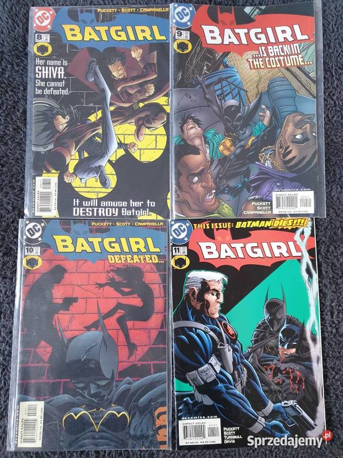 Batgirl kolekcja 32 oryginalnych komiksów DC USA Superbohaterowie Gdynia