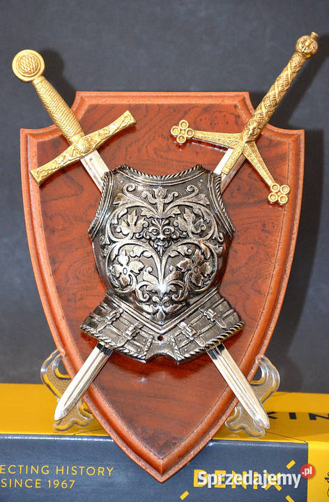 Panoplia dekoracja tarcza herbowa z Środa Wielkopolska