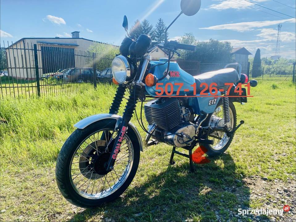 MZ etz 250 remoncie zarejestrowana