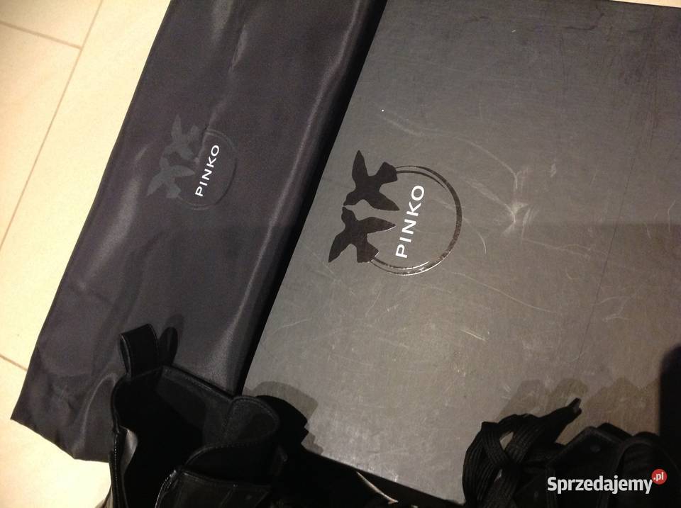 Botki Skórzane Damskie PINKO 375 38 na Nowa Sól