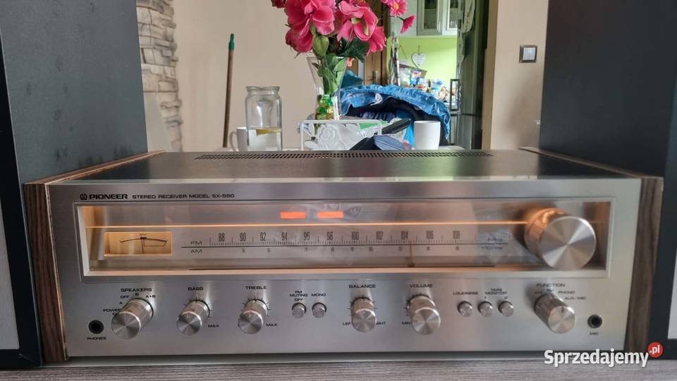 Amplituner Pioneer SX550 2x30W Top Japan Vintage Warta sprzedam