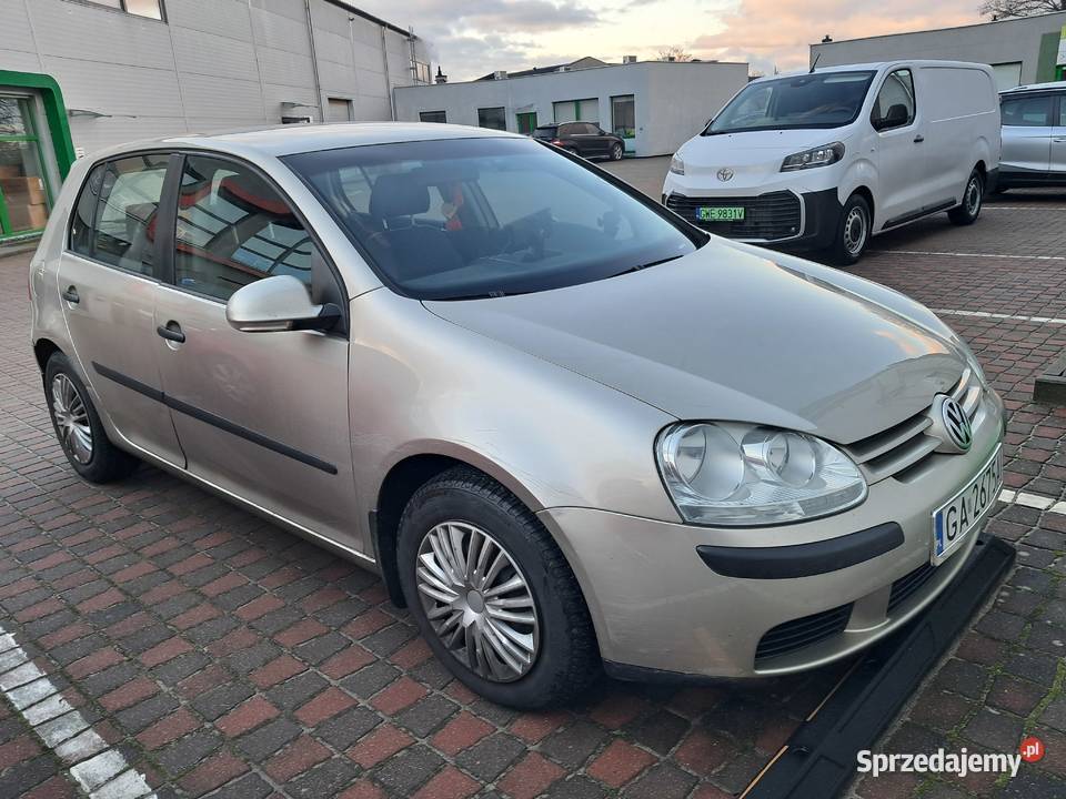 Syndyk sprzeda Volkswagen Golf 5 16 pomorskie Wejherowo