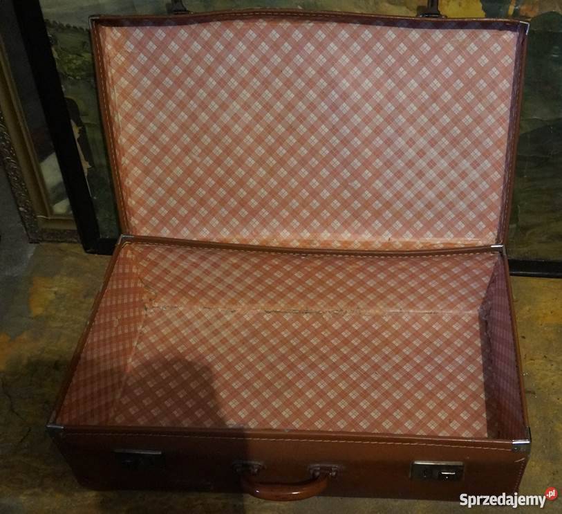 stare walizki ładne stan tanio