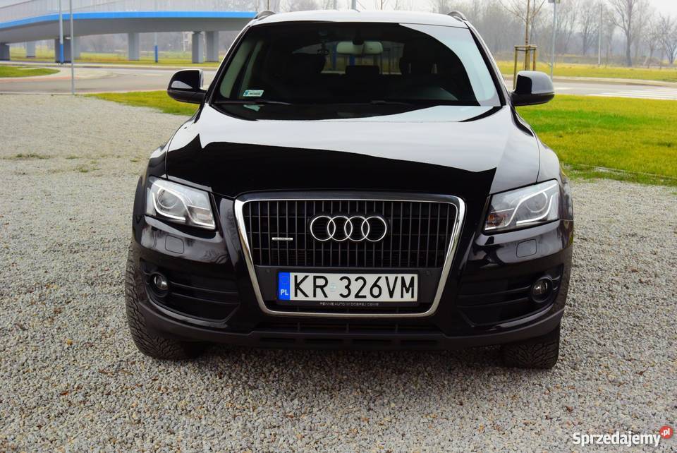 Audi Q5 20 TDI Quattro Idealna 100 bezwypadkowa nieuszkodzony Kraków