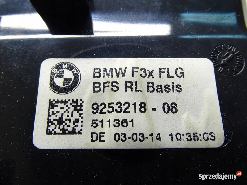 KRATKA NAWIEWU LEWA LEWY PRZÓD PRZEDNIA BMW F30
