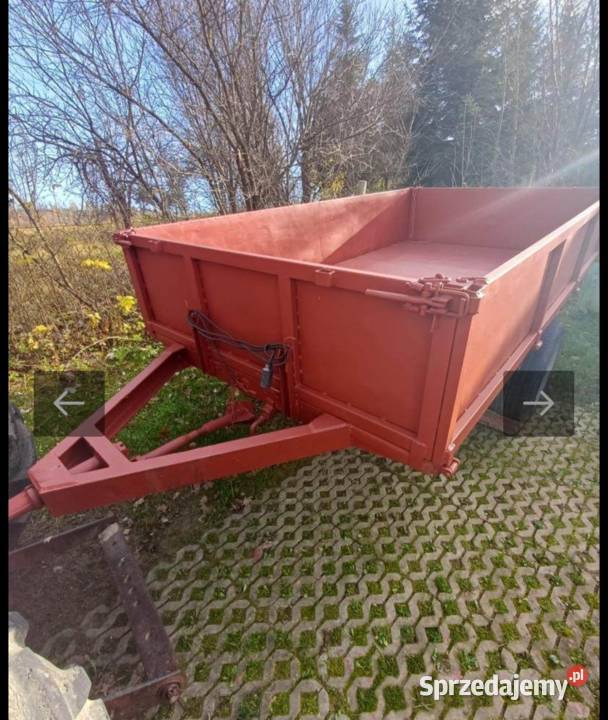 Przyczepa jednoosiowa