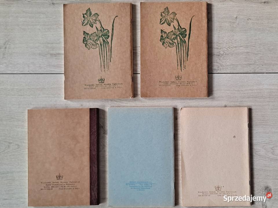 Zeszyt zeszyty w linie PRL Cieszyn sprzedam