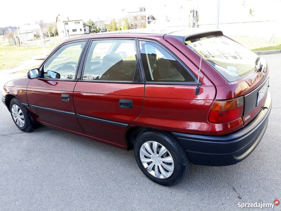 Opel Astra I FL 14 1998 5drzwi Dobra nieuszkodzony Jasło