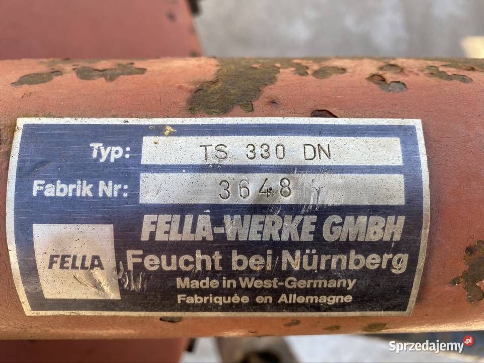 Zgrabiarka Fella Zgrabiarki i przetrząsacze Turek