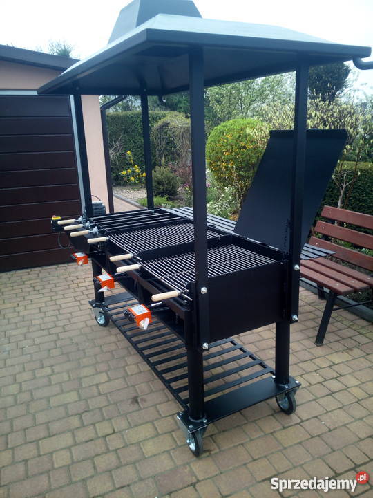 Gastronomiczny grill cateringowy GAZOWY WĘGLOWY