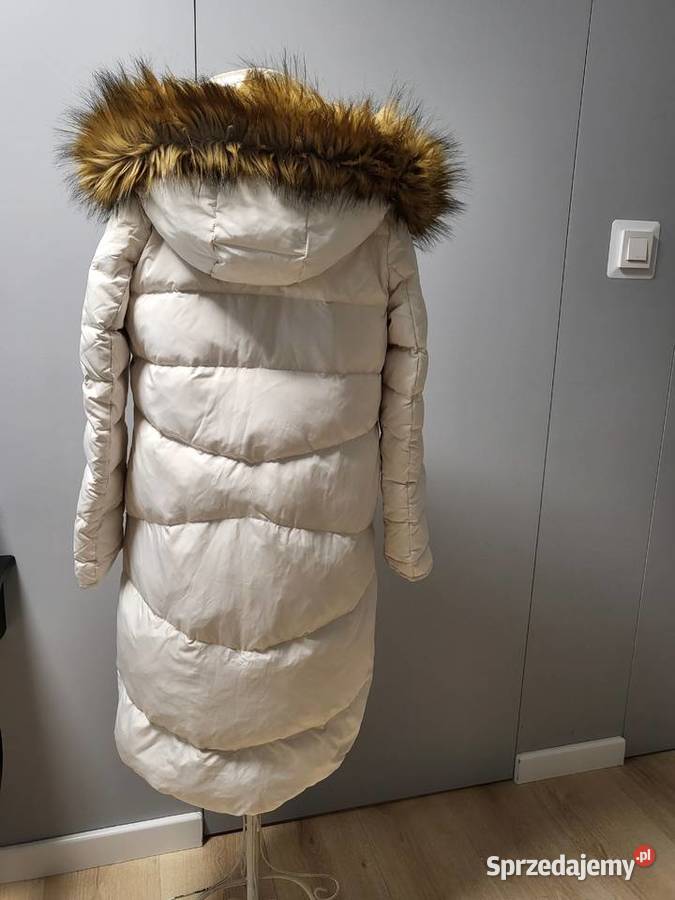 Zimowa kurtka puchowa z kapturem ZARA M38 Zimowa  Warszawa
