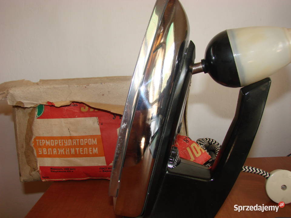 żelazko z nawilżaczem CCCP 1976r Pruszcz Gdański