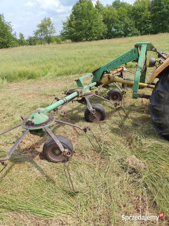 Przetrząsarka DeutzFahr kh 500 Przewracarka świętokrzyskie Turowice