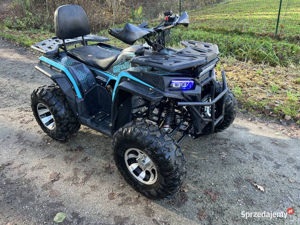 Quad brt scream 250 automat duży xxl wyciągarka nieuszkodzony Oświęcim